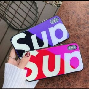 Blue Luxury Style Phone Case For iPhone 7 and 8